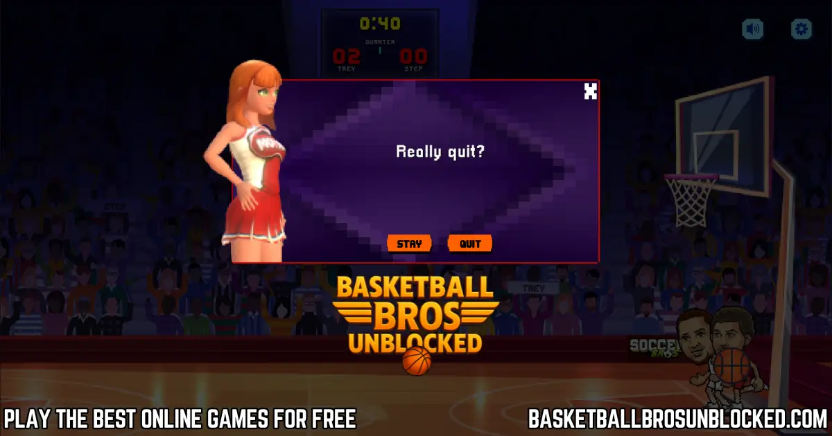 Cheerleader Basketball Bros Quit