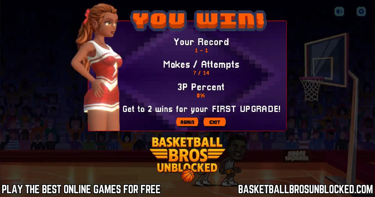 Cheerleader Basketball Bros Win