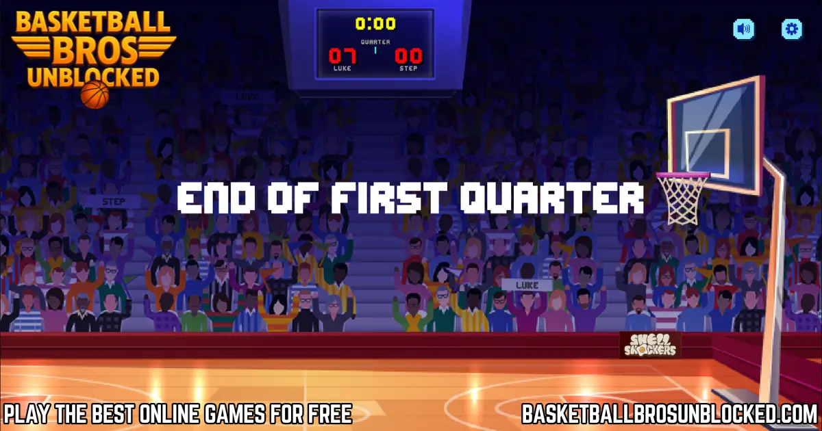 End Of First Quarter Basketball Bros